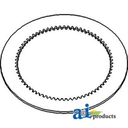 A & I PRODUCTS Plate, Clutch (Steel) 8" x10" x1" A-A155461
